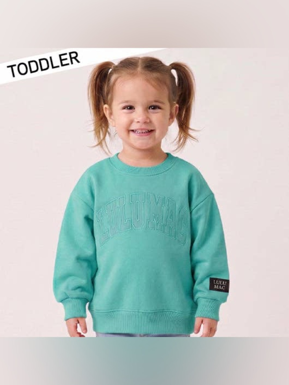 Lulu Mac Toddler Mint Sweatshirt
